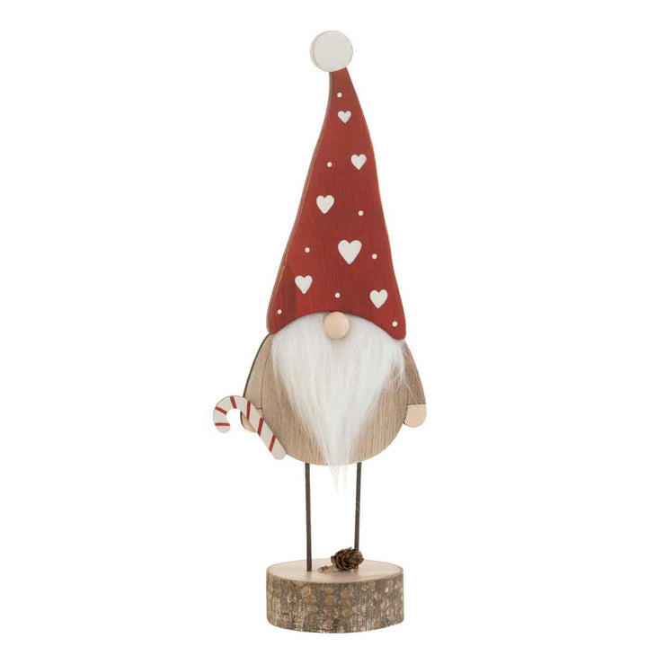 J-Line - Weihnachtsmann Wichtel auf Fuß