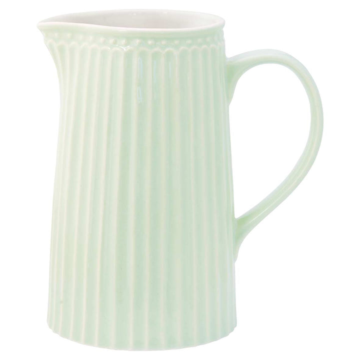 GreenGate - Alice Krug 1 Liter Keramikkrug mit vertikalen Rillen.