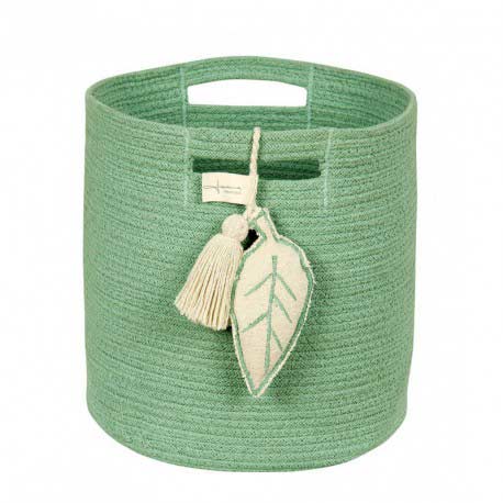 Basket - Lorena Canals Leaf Green