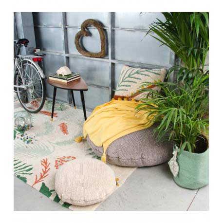 Basket - Lorena Canals Leaf Green