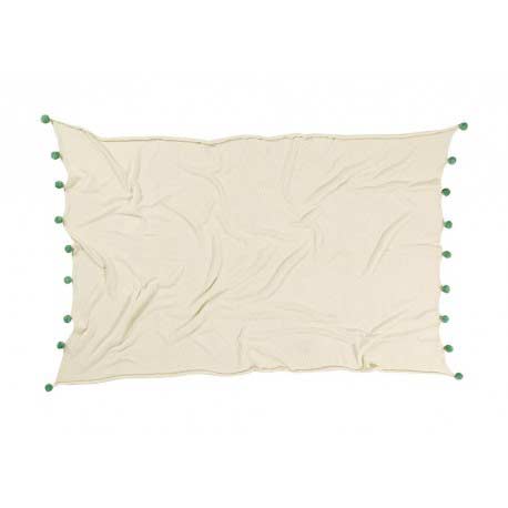 Lorena Canals - Strickdecke Blanket Bubbly Natural Green