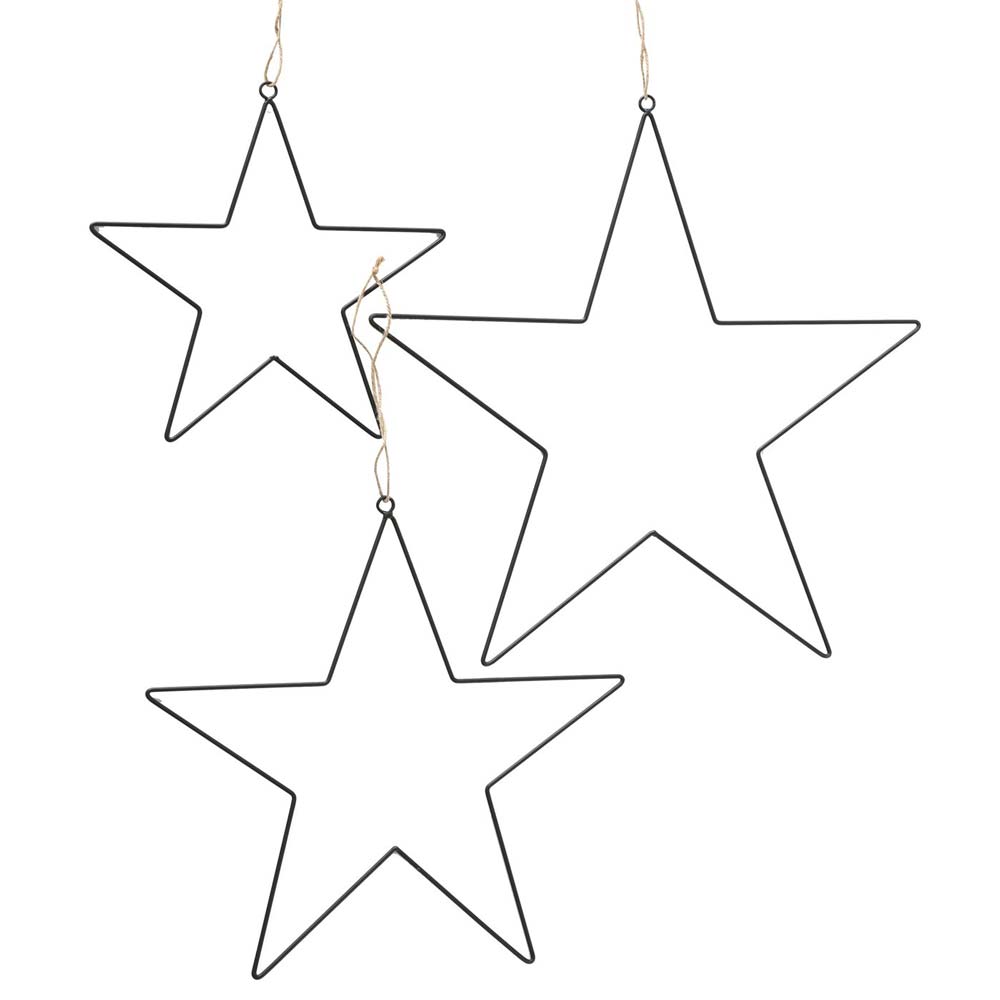 Boltze - Anhänger Metallstern Elvira 30 cm