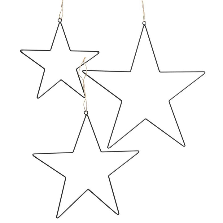 Boltze - Anhänger Metallstern Elvira 30 cm