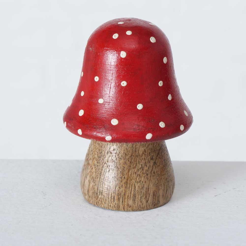 Boltze - Pilz Pitu 3er-Set rot gepunktet