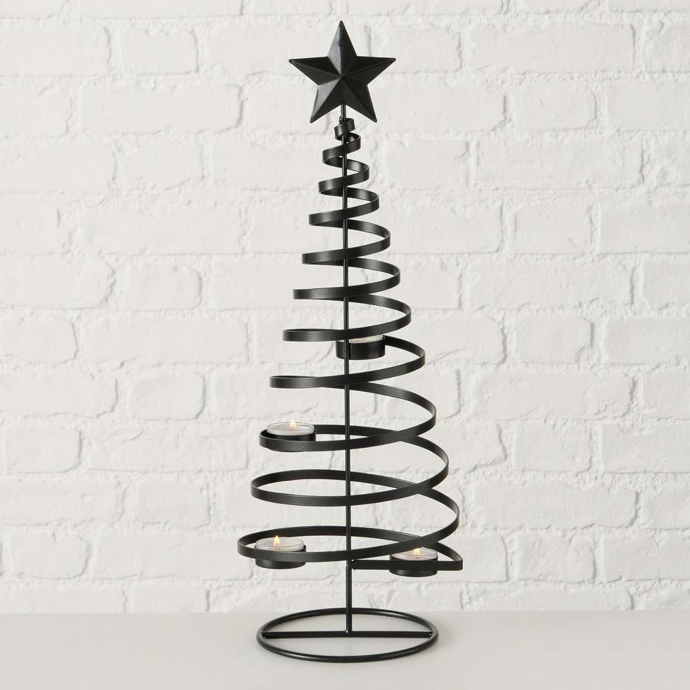 Boltze - Teelichthalter Baum Advent Höhe: 51 cm
