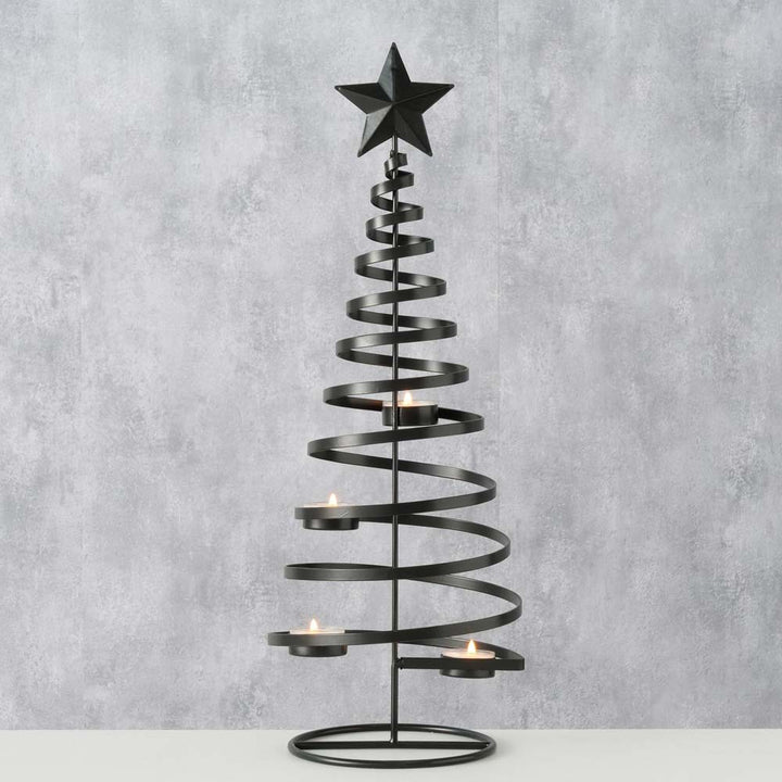 Boltze - Teelichthalter Baum Advent Höhe: 51 cm
