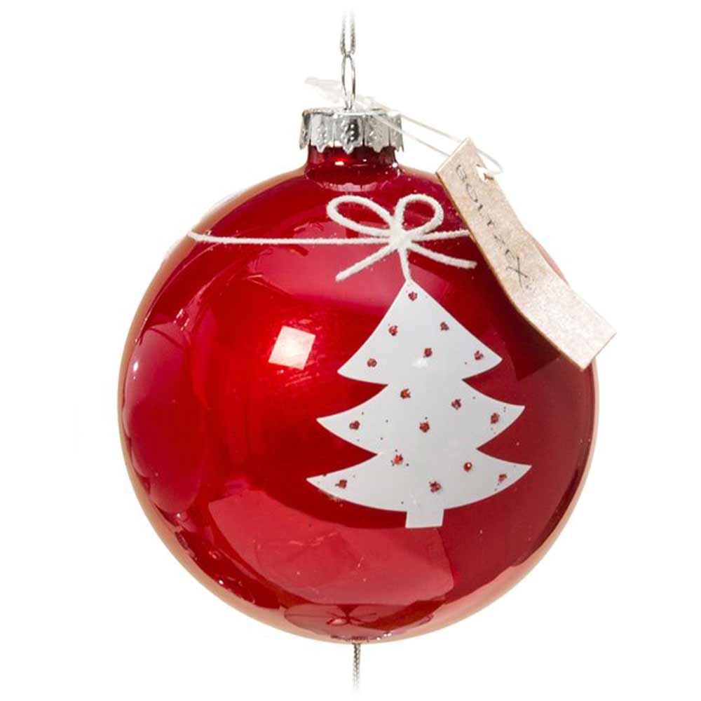 Boltze - Weihnachtskugel Gerdi Herz & Stern