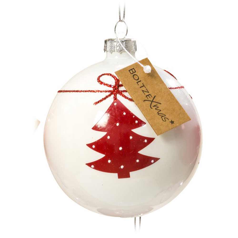 Boltze - Weihnachtskugel Gerdi Herz & Stern