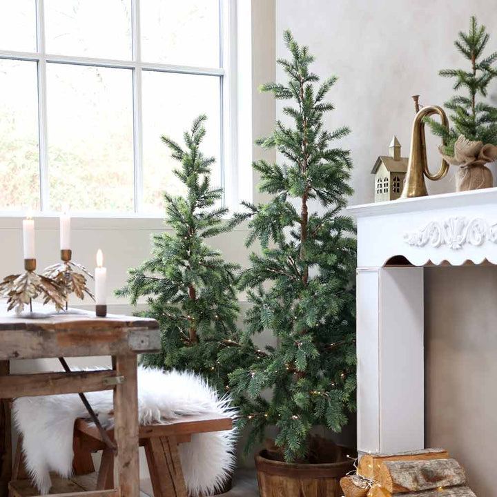 Chic Antique - Fleur Tanne mit LED Höhe: 125-150 cm