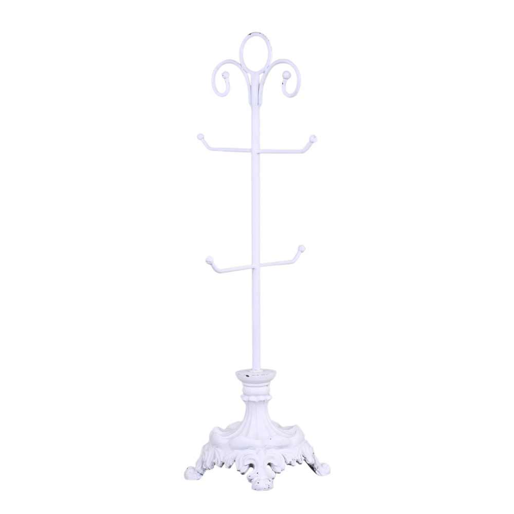 Chic Antique - Halter auf Fuß Shabby Home antique weiß