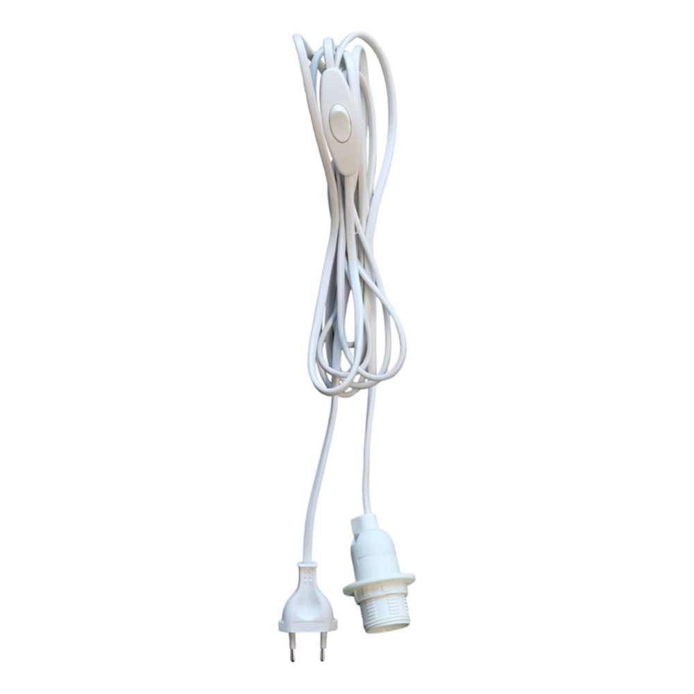 Chic Antique - Kabel mit E14 Fassung und Schalter