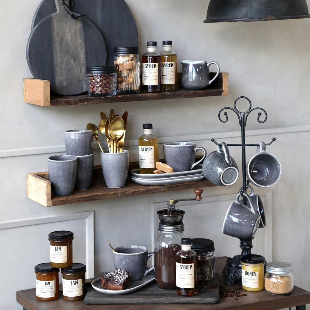 Chic Antique - Kaffeemühle mit extra Deckel antique kohle