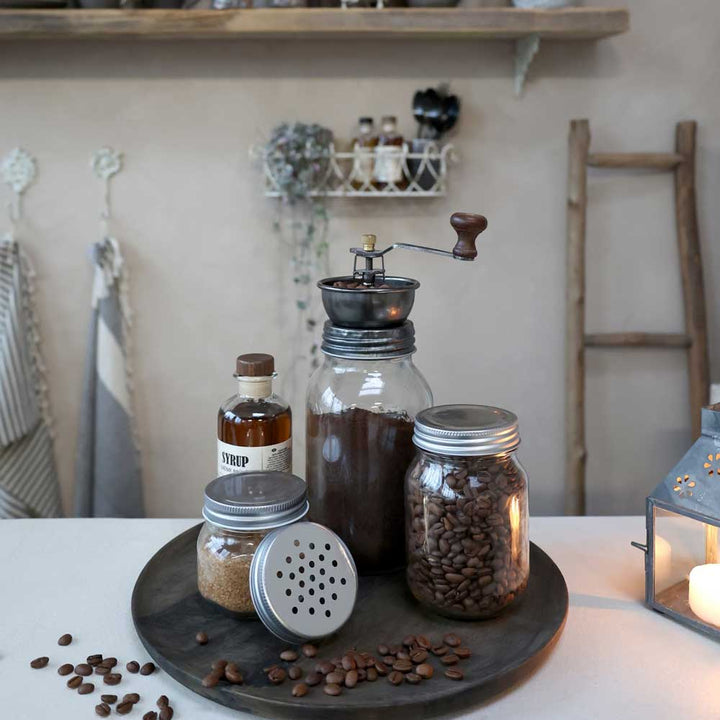 Chic Antique - Kaffeemühle mit extra Deckel antique kohle