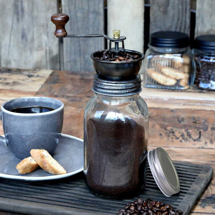 Chic Antique - Kaffeemühle mit extra Deckel antique kohle