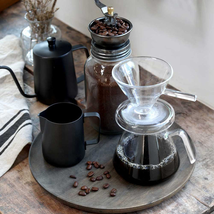 Chic Antique - Kaffeemühle mit extra Deckel antique kohle