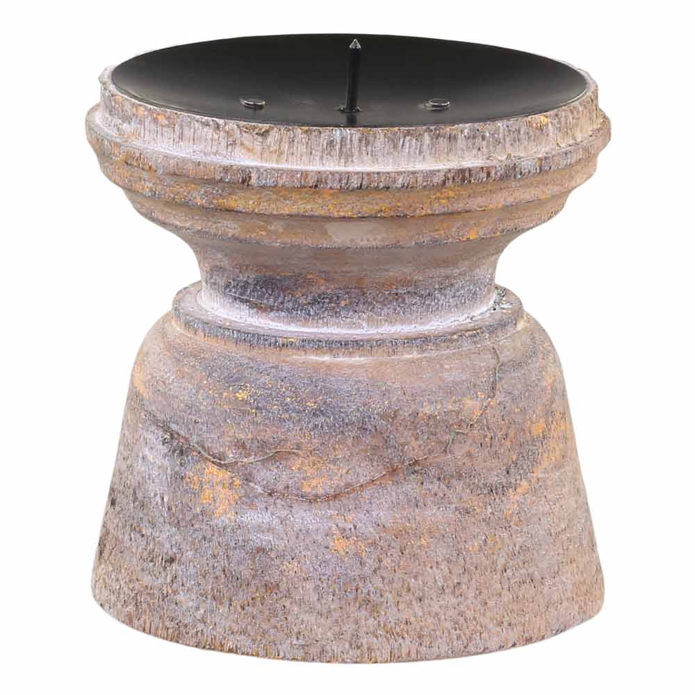 Chic Antique - Kerzenständer Mangoholz
