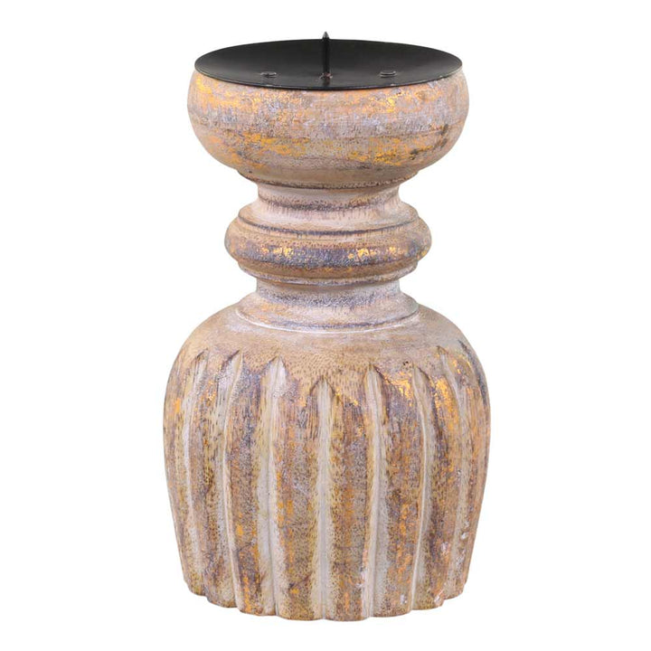 Chic Antique - Kerzenständer mit Rillen