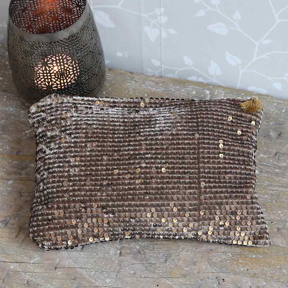 Chic Antique - Kosmetiktasche mit Pailetten