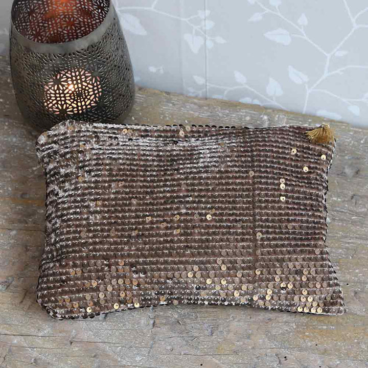 Chic Antique - Kosmetiktasche mit Pailetten