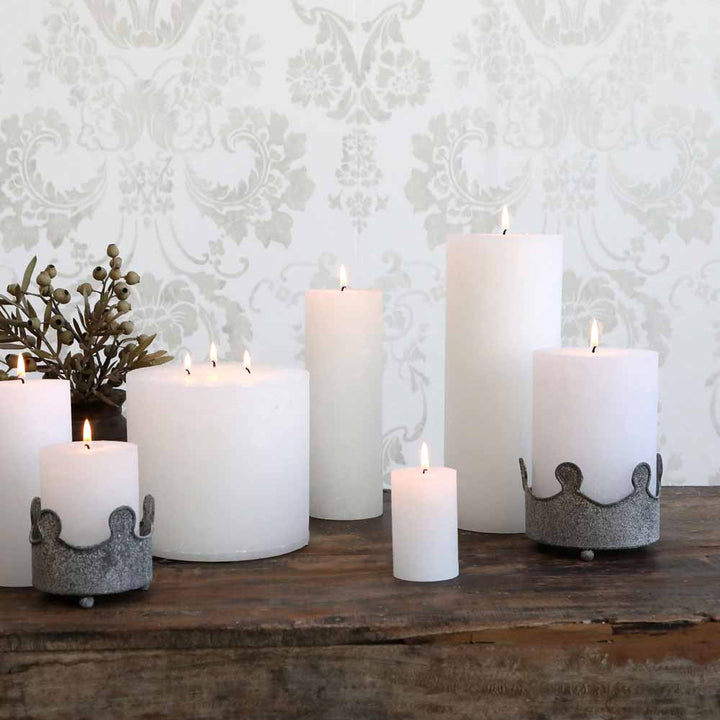 Chic Antique - Macon rustikale Stumpenkerze