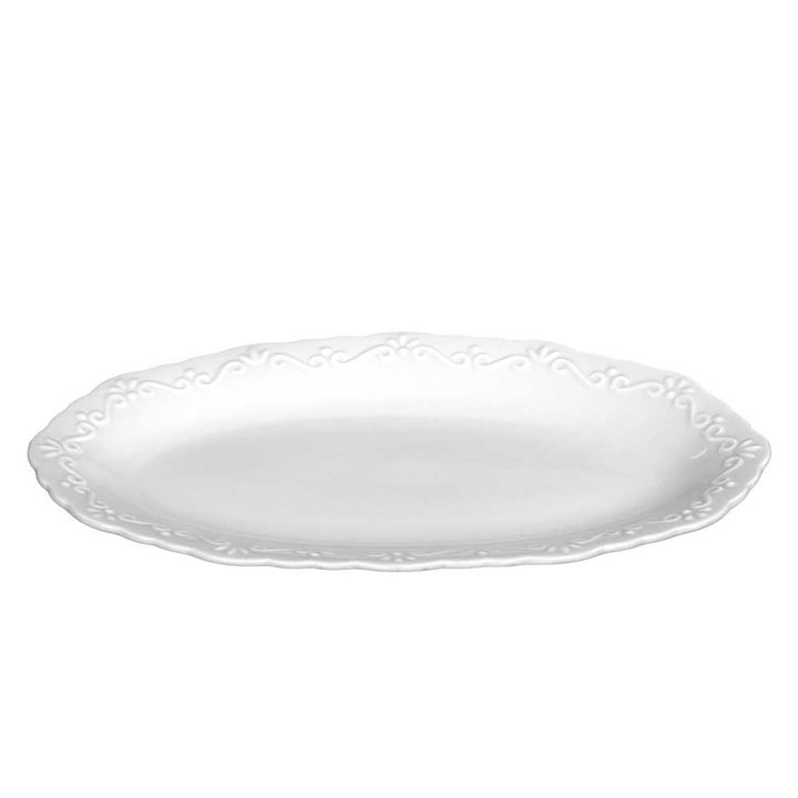 Chic Antique - Provence Tablett oval weiß