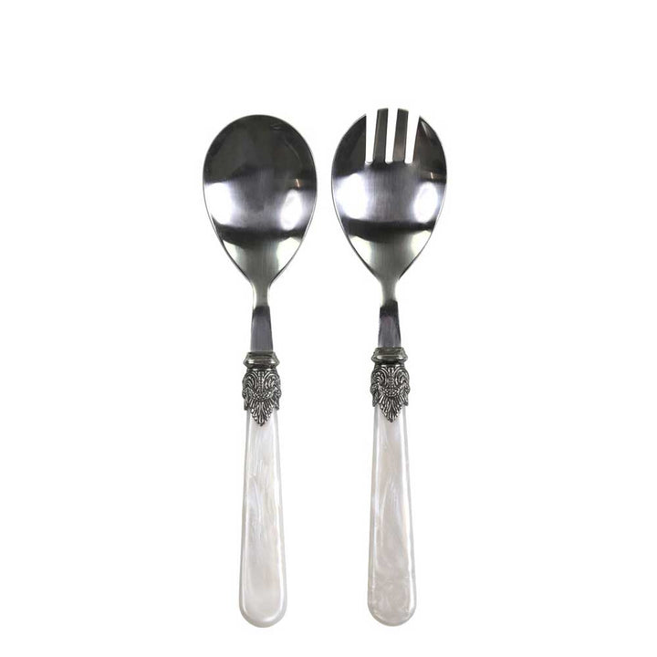 Chic Antique - Salatbesteck 2er-Set Vintage Flair antique perlmut