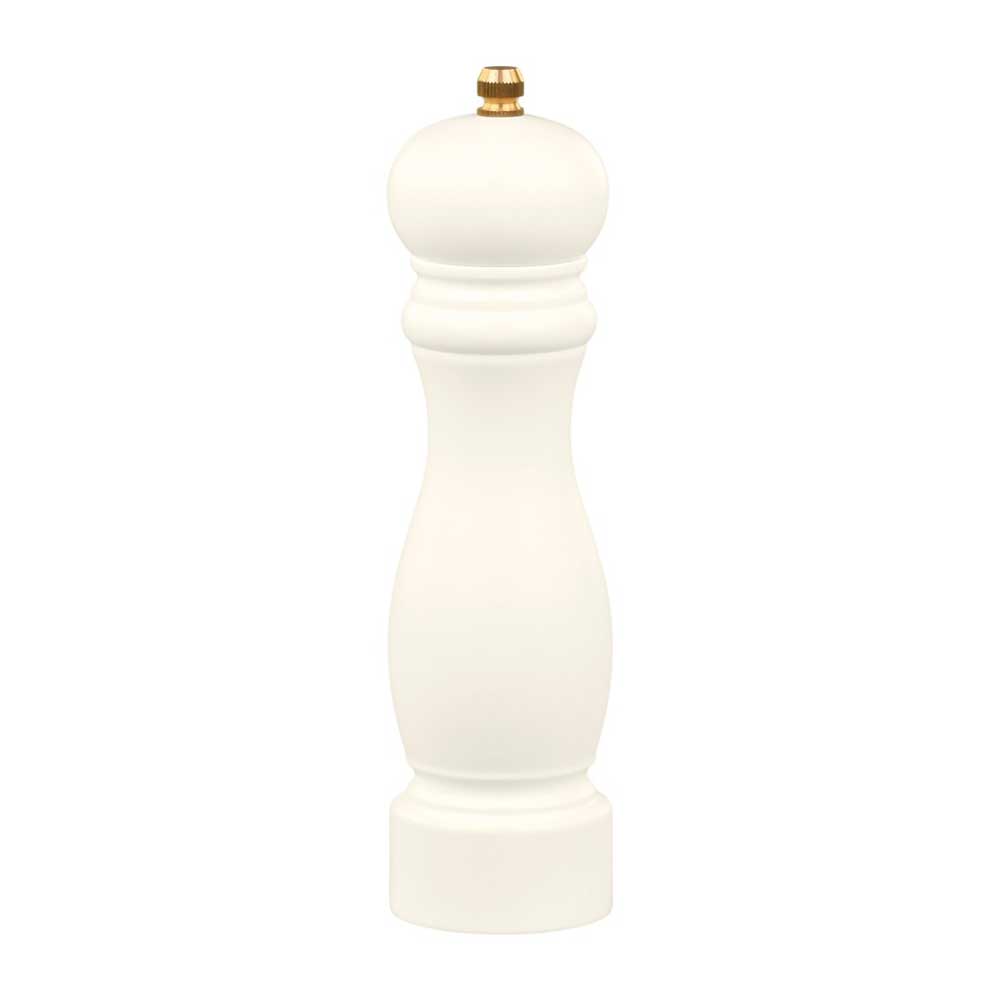 Chic Antique - Salz/Pfeffermühle mit Goldknopf creme