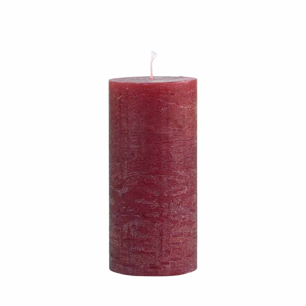 Chic Antique - Stumpenkerze rustikal 15 cm