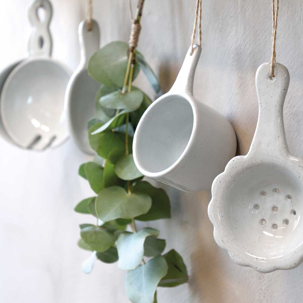 Chic Antique - Teesieb Shabby Chic Keramik french grey