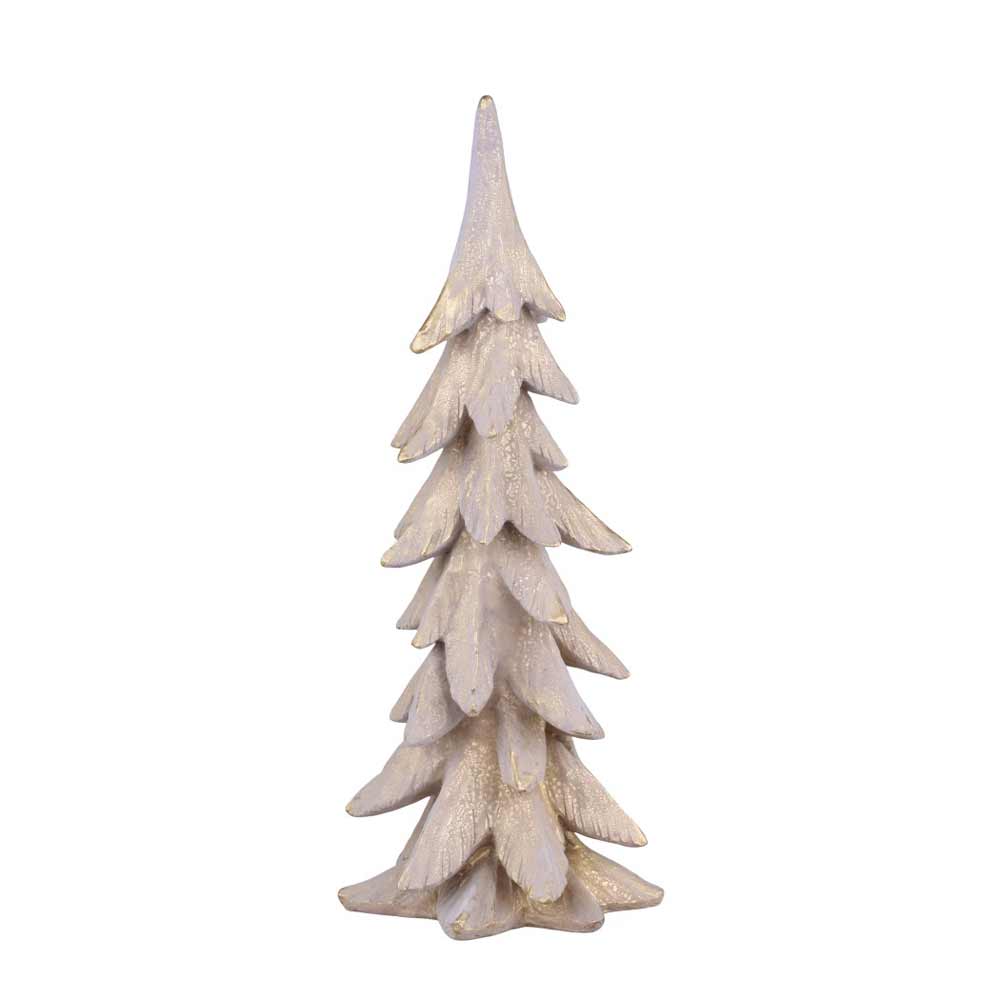 Chic Antique - Weihnachtsbaum mit Golddekor und Samt large