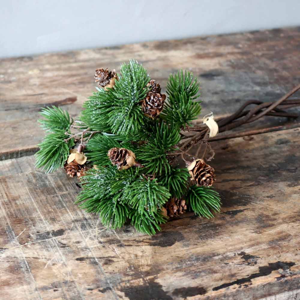 Chic Antique - Fleur Zedernstrauß mit Zapfen