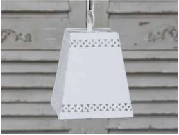 Chic Antique - Lampe mit Lochmuster