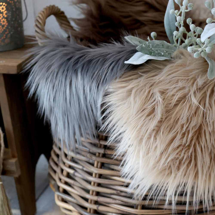 Chic Antique - Fell hellbraun 40 x 40 cm