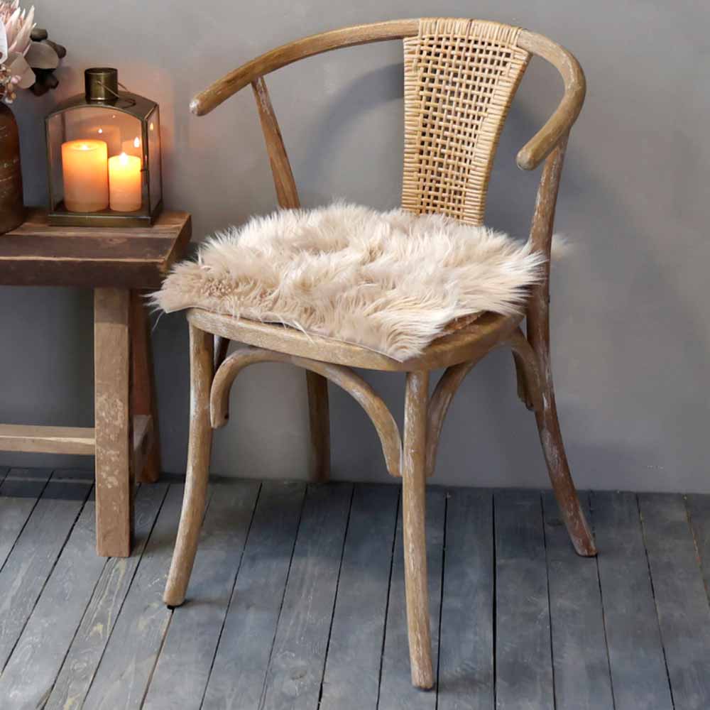 Chic Antique - Fell hellbraun 40 x 40 cm