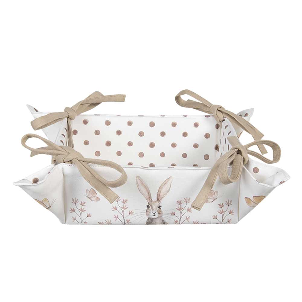 Clayre & Eef - Brotkorb Hase beige