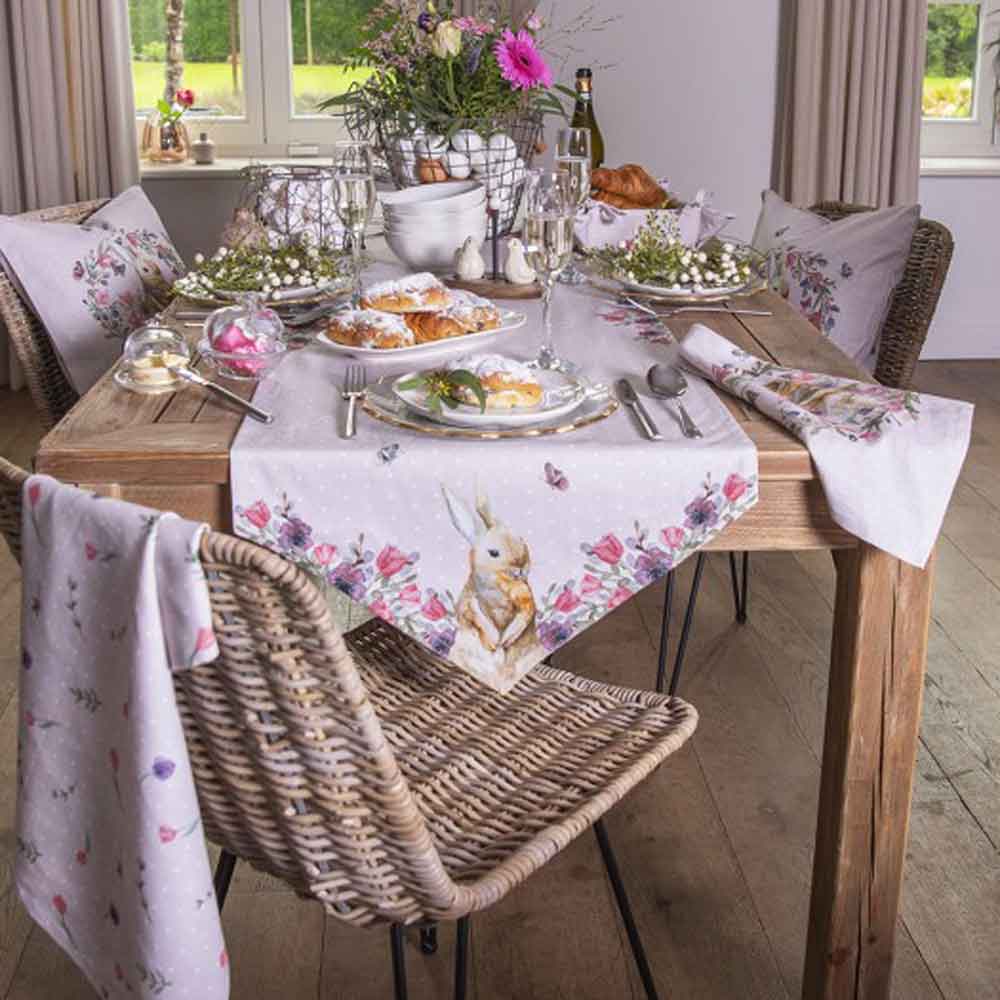 Clayre & Eef - Kissenbezug Easter Flower