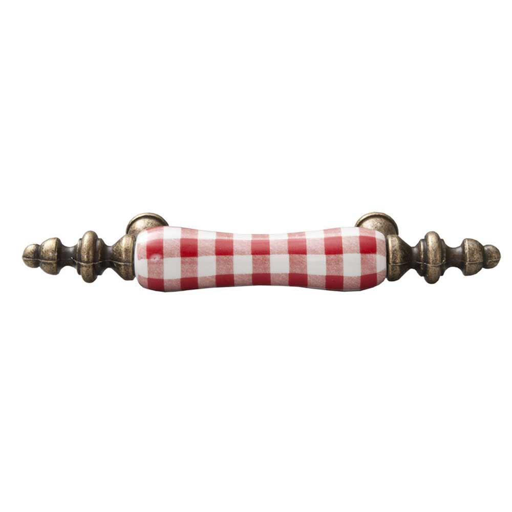 Clayre & Eef - Handgriff Möbel Landhaus rot karo