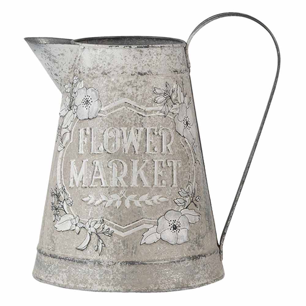 Clayre & Eef - Kanne Deko Flower Market