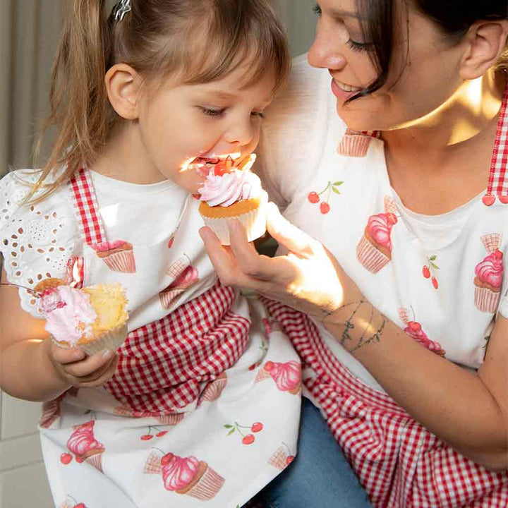 Clayre & Eef - Kinderschürze Cherry Cake
