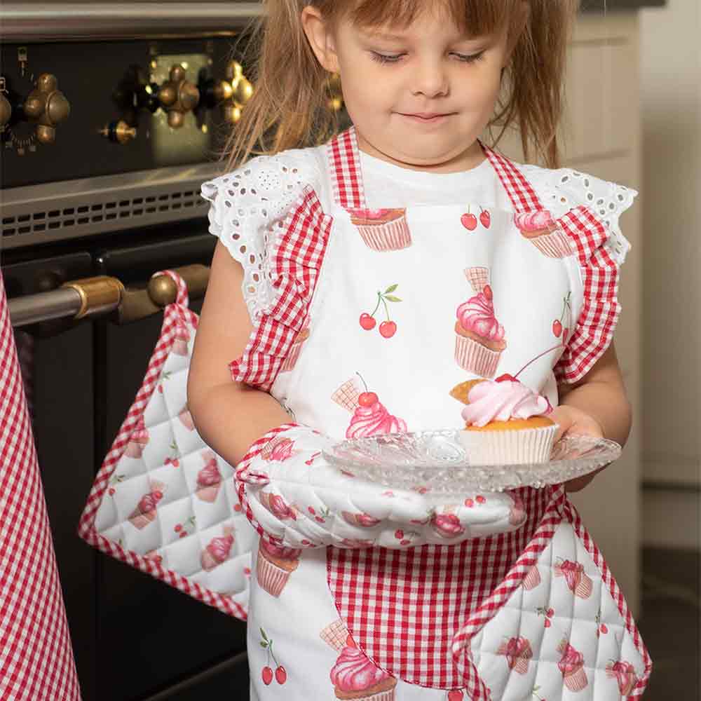 Clayre & Eef - Kinderschürze Cherry Cake