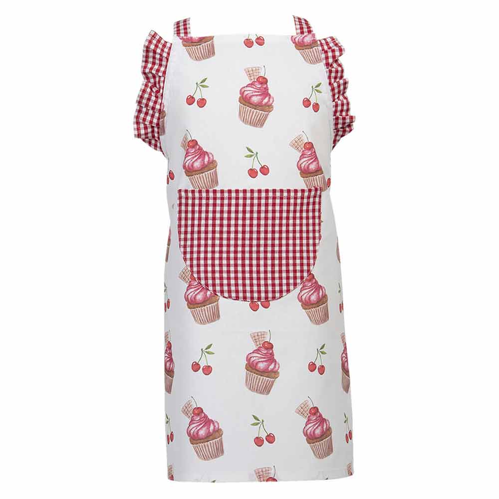 Clayre & Eef - Kinderschürze Cherry Cake