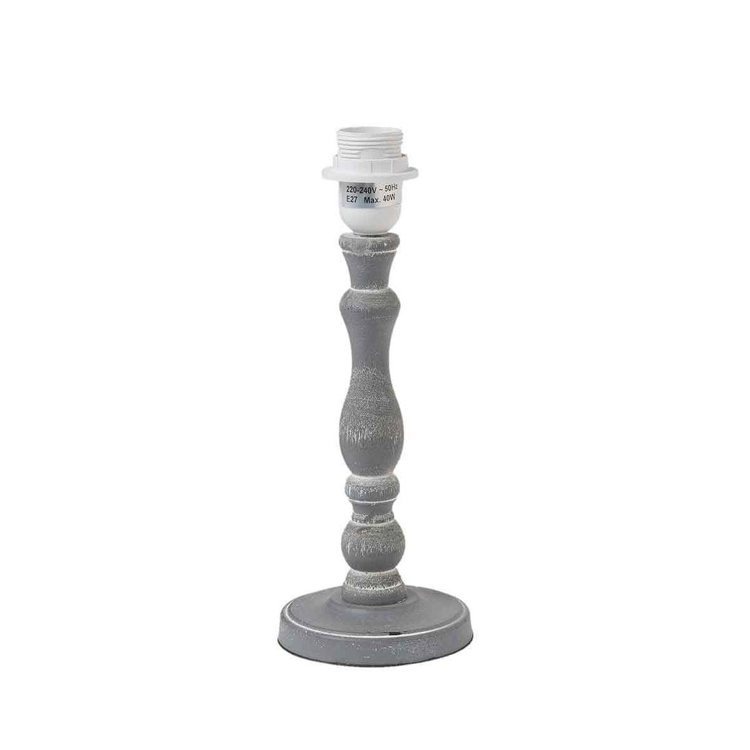 Clayre & Eef - Lampenfuss Vintage dark grey