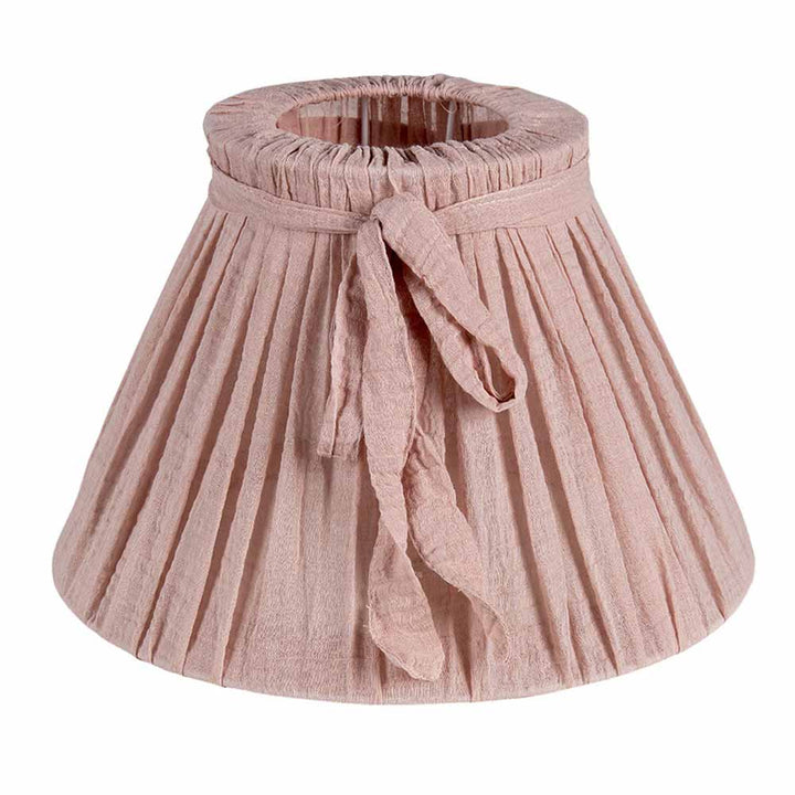 Clayre &amp; Eef - Lampenschirm Shabby Rose mit Schleife Durchmesser: 33 cm