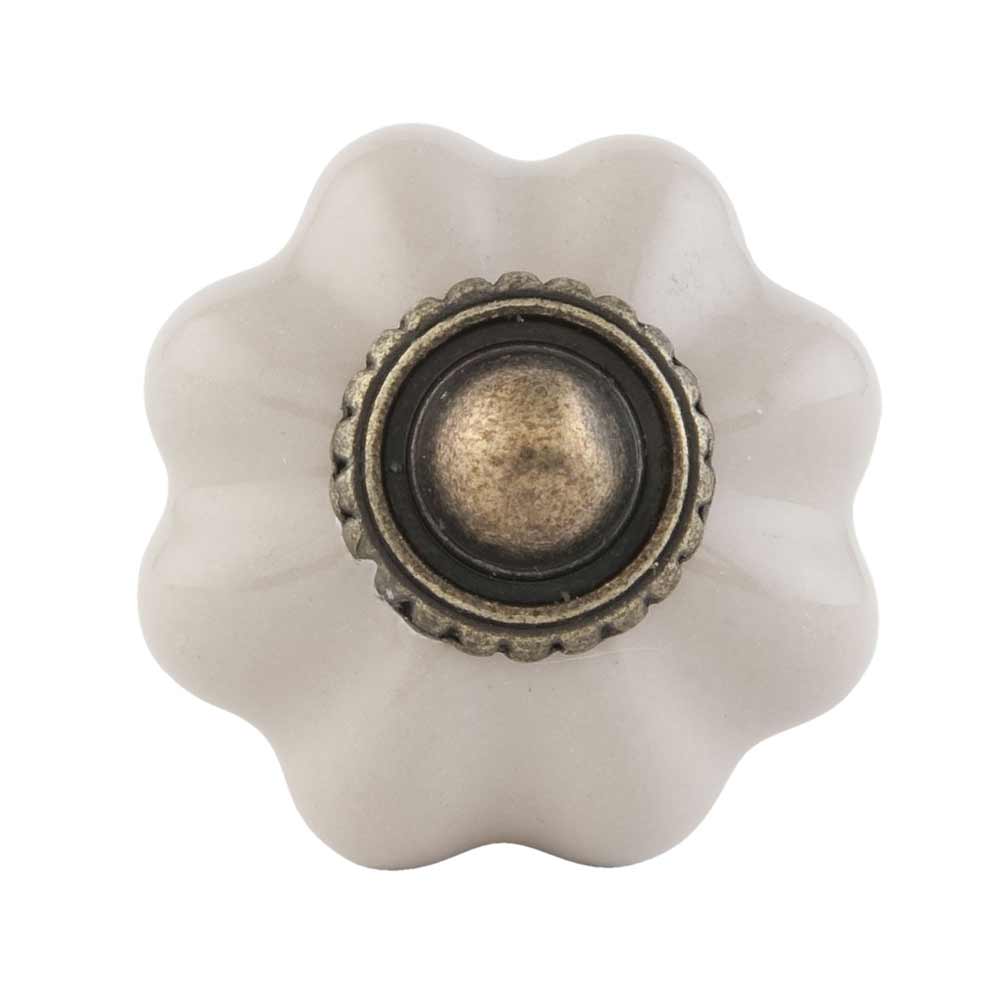 Clayre & Eef - Türknopf beige 4 cm