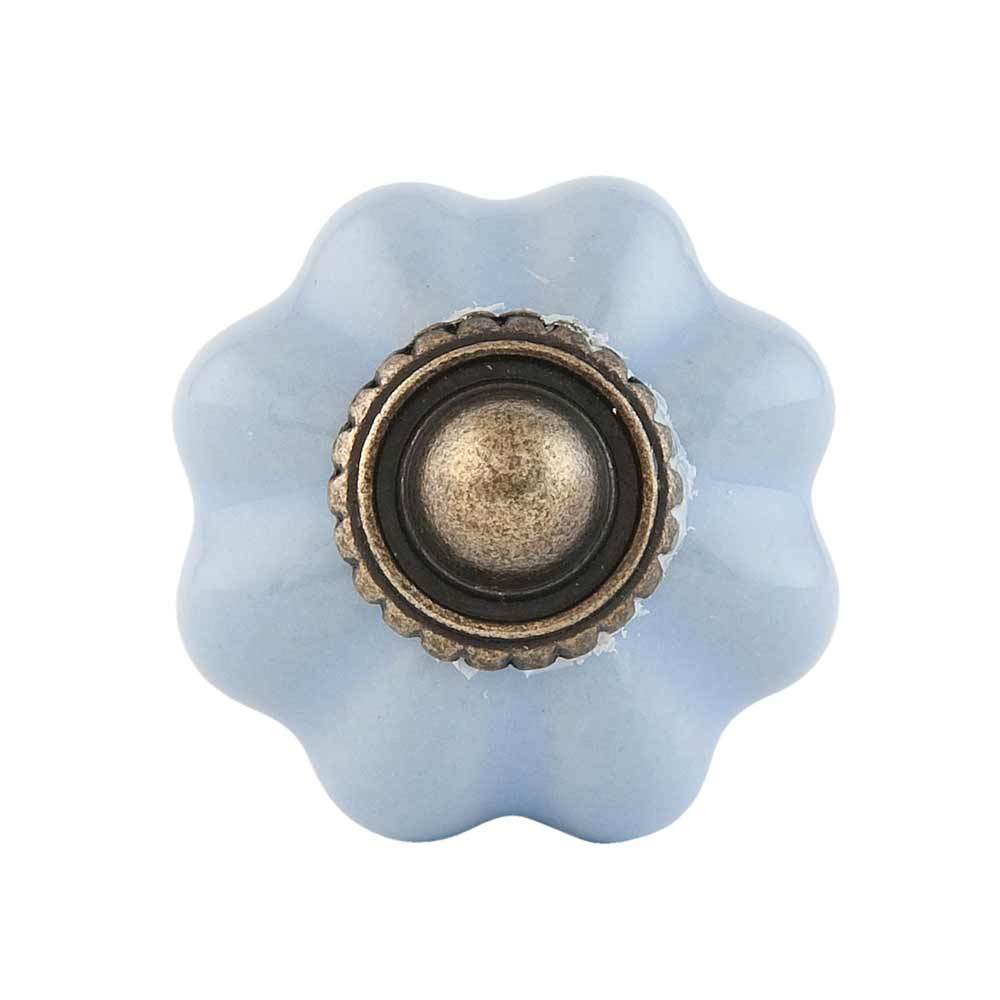 Clayre & Eef - Türknopf blau 3 cm