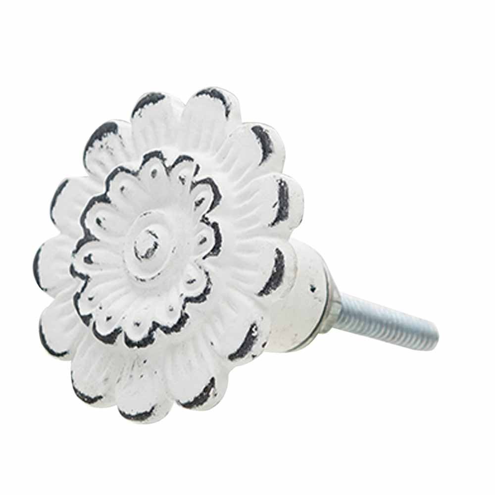 Clayre & Eef - Türknopf Blume ShabbyØ 4*3 cm