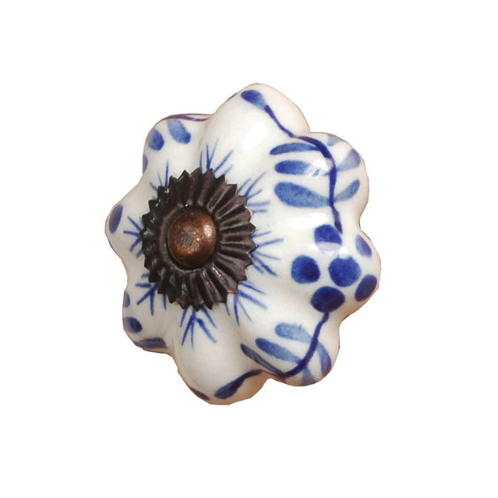 Clayre &amp; Eef - Türknopf Flower Blue