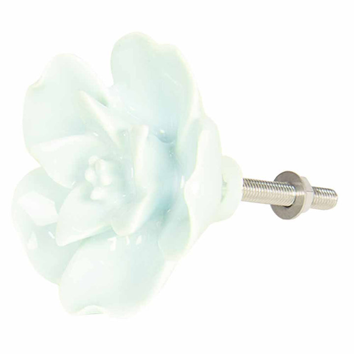 Clayre &amp; Eef - Türknopf Flower Pale Green Breit