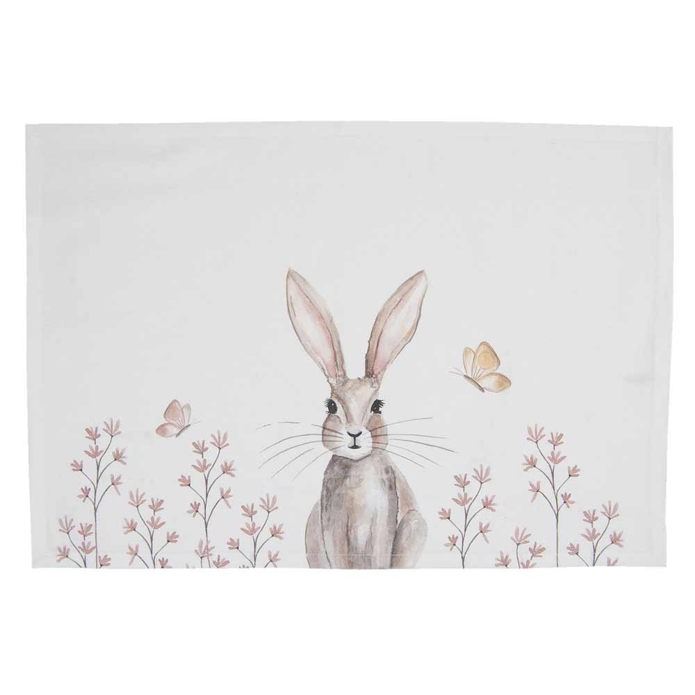 Clayre & Eef - Tischset Hase beige