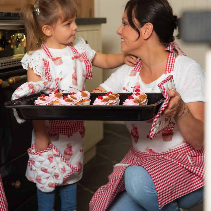 Clayre & Eef - Ofenhandschuh Cupcake Cherry